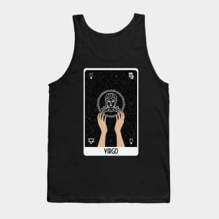 Virgo Tarot Card Tank Top